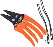 Hohopeti Multi-purpose Hoof Trimmer Set 2pcs Hoof Trimmer for Sheep and Goat High Hardness and Wear Resistance