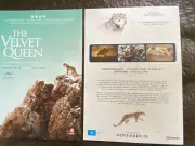Promotional Flyer The Velvet Queen Music By Warren Ellis Featuring Nick Cave