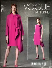 Vogue V1773 Misses 8 to 16 Tom and Linda Platt Dress and Jacket Sewing Pattern