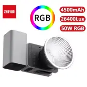 Zhiyun CINEPEER CX50 RGB Full Color 50W Led Video COB Light 2700K-6500K Battery