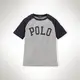 美國百分百【Ralph Lauren】T恤 男 RL 短袖 上衣 T-shirt Polo 棒球 深藍 灰色 XS S號 F233