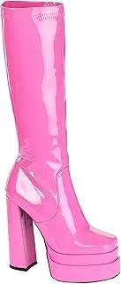[Fun Costumes] Deluxe Women's Fuchsia Gogo Boots Size 8
