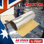2sqm Sound Deadener Heat Proof Insulation Noise Proofing Foam Car Auto Shield (for: Subaru)