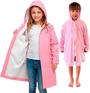 [MACAR] Parka, dry coat for adults. Unisex. Waterproof fabric on the outside and absorbent TOWEL on the inside