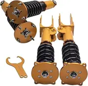Height Adjustable Lowering Coilover Spring Shock Compatible For Porsche Cayenne 955 957 Coilover Spring Complete Coilover Lowering Kit