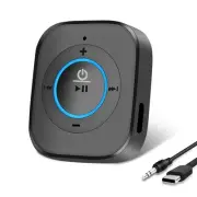 Bluetooth 5.4 Receiver for Speaker, Wireless HiFi Music Adapter w/Built-in Mi...