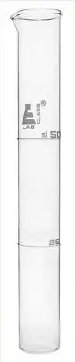 Nessler Cylinder, 50ml - Spout - Borosilicate Glass - Eisco Labs