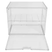 Kitchen Bread Box Bread Storage Container Clear Bread Container Double-layer