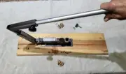 Table Top Black Walnut Nut Cracker - Unpainted