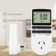 Timer Power Socket LCD Timer Switch Digital Programmable Electric AU Plug 240V
