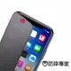 防摔專家 iPhone XR 超隱蔽免翻蓋透視側翻皮套(6.1吋/黑)