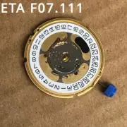 Swiss Made ETA F07.111 Quartz Watch Movement with Date and 3 Hands