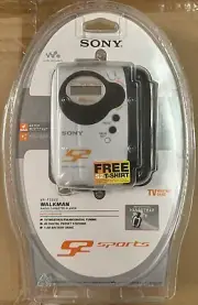 SEALED Sony WM-FS222 S2 Sports Walkman Stereo Cassette Player FM/AM/TV/Weather