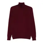 [Fedeli] Fedeli Roll-neck Long-sleeve Top 58 IT RED