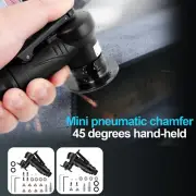 Mini Pneumatic Chamfering Machine 30000 RPM Handheld 45° Air Beveling EmOOU