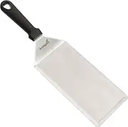 Stainless Steel Metal Griddle Spatula - Griddle Accessories Hamburger Turner Scraper Pancake Flipper - Great for BBQ Grill and Flat Top Griddle - Commercial Grade