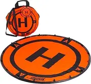 Hoodman Drone Launch Pad, 3 Ft Diameter, Orange, Accessory, Launch Pad, 1080p Video Capture, Adult Skill Level