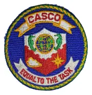US Military Patch - CASCO - "Equal to the task"