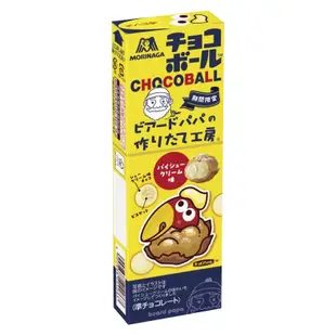 【森永】 日本零食 森永 大嘴鳥巧克力球(奶油泡芙)