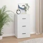 vidaXL Sideboard White 40x33x70 cm Engineered Wood