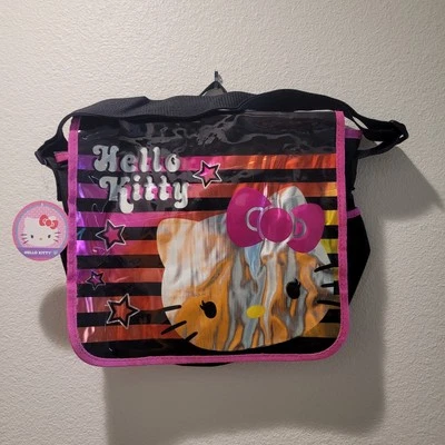 Sanrio Hello Kitty Shiny Messenger Bag 2014 New Free Shipping