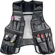 [PISKGODSF] Tool Vest for Men with Pockets, Work Vest for Men