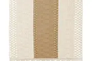 Macrame Table Runners with Tassels Natural Burlap Cotton Table Flag-Style 2