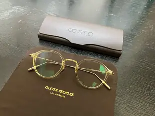 JAPAN  ■ OLIVER PEOPLES ■  GARSON color* BECR 羽毛雕刻 鈦鏡腳  Ⅰ 眼鏡 Ⅰ 鏡框