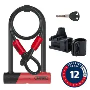 Abus Ultimate 420K + Cobra U-Lock, Key, 150x230mm, 5.9''x9'', Thickness in mm: