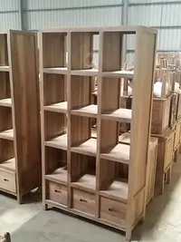 在飛比找Yahoo!奇摩拍賣優惠-全台唯一客製化老柚木家具 可訂做各種尺寸 衣櫃 收納櫃 書櫃