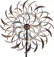 Large Wind Spinner Swivel Wind Sculpture for Outdoor Yard Art Patio Lawn Garden