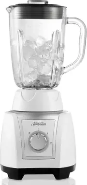 Sunbeam Ice Breaker Blender & Smoothie Maker | Crushes Ice | 1.25L Glass Jug |