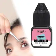 Eyelash Extension Glue Lash Glue Low Fume Black 2S Quick Drying DIY Lash
