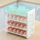 Refrigerator Egg Storage Box Plastic Stackable Drawer Type Special Double Storag