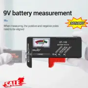 AA AAA C D 9V Universal Battery Volt Checker Tester Button Cell Battery USD