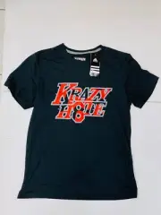 Mens Adidas Ultimate Tee logo t-Shirt-Size MEDIUM CLIMALITE NEW "KRAZY H8TE"