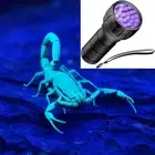 Scorpion Detection Metal UV Blacklight FlashLight Torch, 21 LEDs