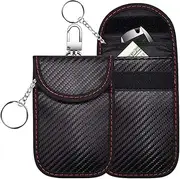 Faraday Signal, Signal Blocking Bag, Protection Car Key, Car Key Case, Signal Blocking Bag, Keyless Case, Anti-Theft Bag, Remote Control Key Case, Pack of 1
