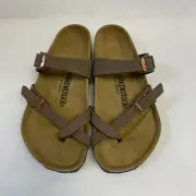 Birkenstock New with Box Mayari Mocha Birkibuc Regular Width - Select Size