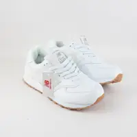 在飛比找蝦皮購物優惠-紐巴倫 New Balance 574 皮革白膠 PK