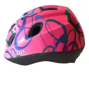 Girls Pink Bike Bicycle Helmet Giant for 5 years and older