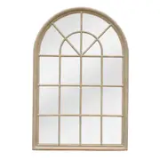[Florabelle Living] Coopers Arch Mirror W/ Panes Natural
