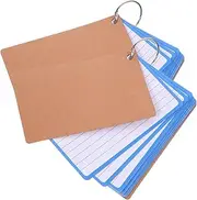Generic 2 Index Card Library Cards Note Card Blank Card Recollection Plain Cards Greeting Cards Cue Cards with Ring Card Blank Tarot Cards Blank Cards Note Supply Paper