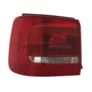 VW Touran Rear Light 2010-2016 Outer Wing Tail Lamp Back Lens Passenger Side