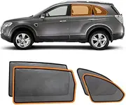 X-CAR Port Rear Window Sun Shade for Holden Captiva 2006-17 Magnetic Car Sun Blind Mesh