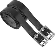 SUPVOX PU Surface Stainless Steel Spurs with Straps for Cowboy Boots Lightweight and Durable Equestrian Training Accessories for Men and Women