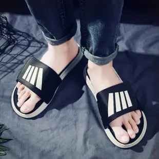 潮流韓版男士夏季外穿個性拖鞋