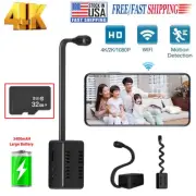 Wifi Mini Camera 1080P Security Hidden Nanny Cam DIY Wireless Motion Sensor 32G
