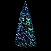 1.8M 6FT LED Christmas Tree Optic Fiber Xmas Multi Colour Lights