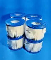 8 Pack Type VI Hot Tub SPA Pool Filter Replacement For Coleman Saluspa Lay-Z-Spa